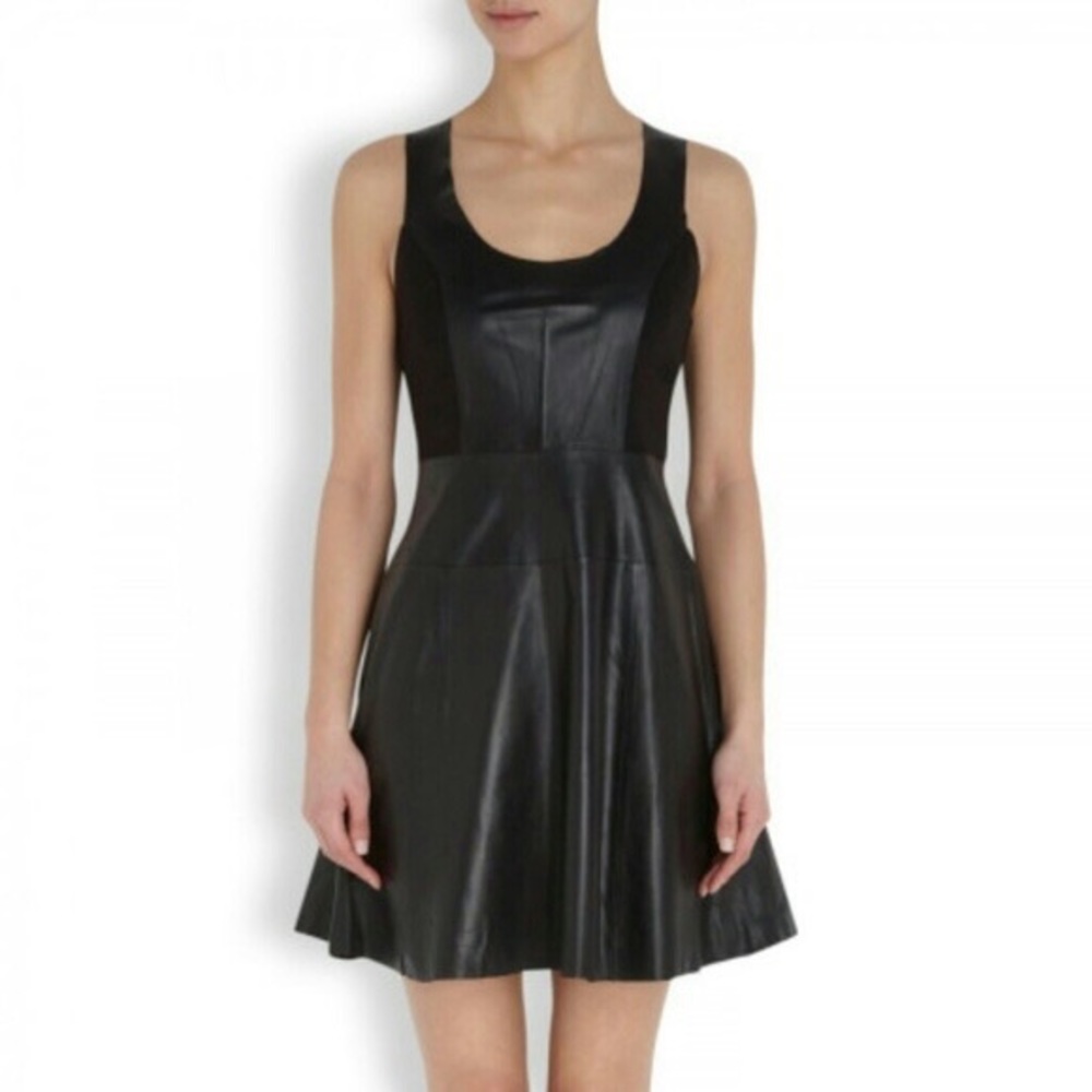 Lamb Leather Dress New with Tags